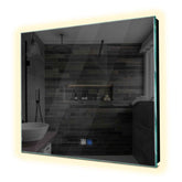 Specchio LED Quadrato | Pulsanti touch | Funzione anti-appannamento | Luce bianca neutra - Reyze Serie Ambient Modello 1